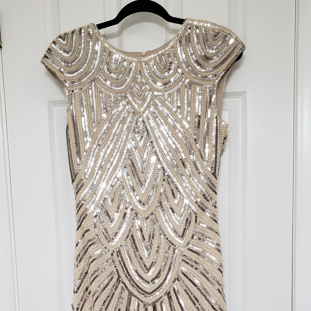 1920s embellished Flapper Dress